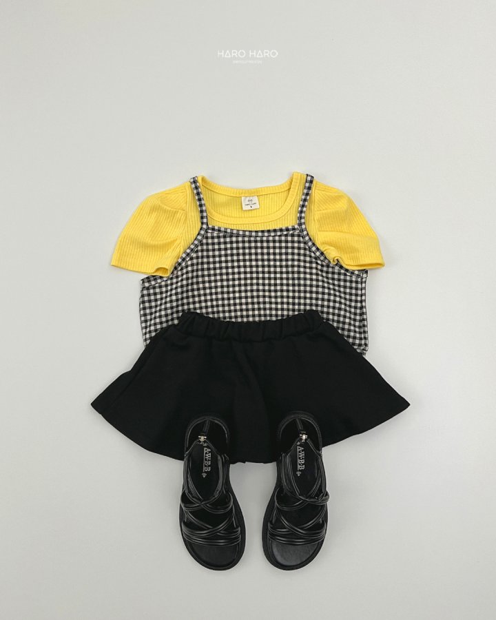 Haro Haro - Korean Children Fashion - #childofig - Very Good Rib Puff Tee - 11