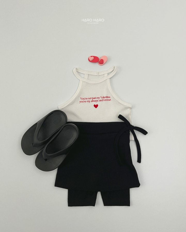 Haro Haro - Korean Children Fashion - #childrensboutique - Valentine Halter Neck - 10