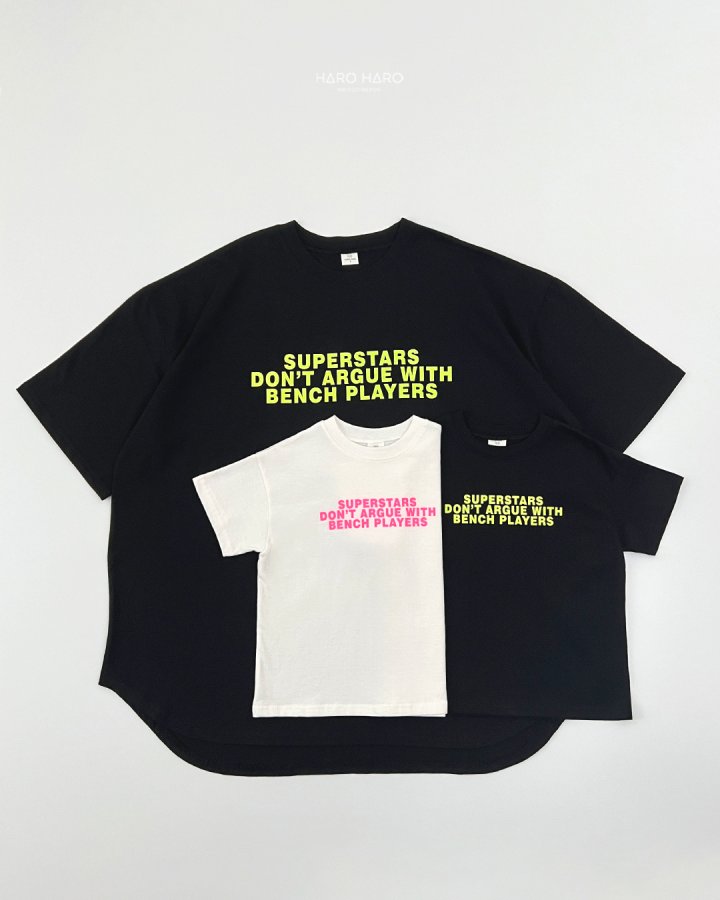 Haro Haro - Korean Children Fashion - #designkidswear - (Kids) Superstar Tee - 10
