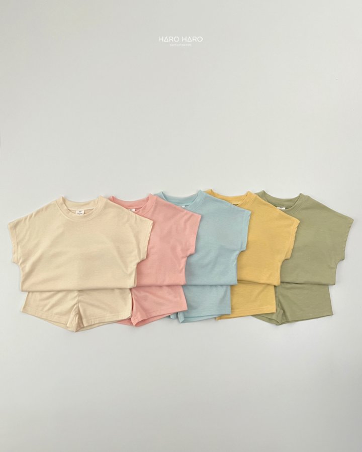 Haro Haro - Korean Children Fashion - #designkidswear - Ice Cream Top Bottom Set - 3