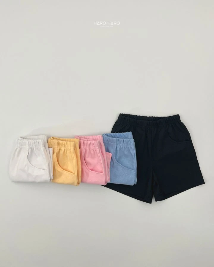 Haro Haro - Korean Children Fashion - #designkidswear - Signature Half Pants - 6