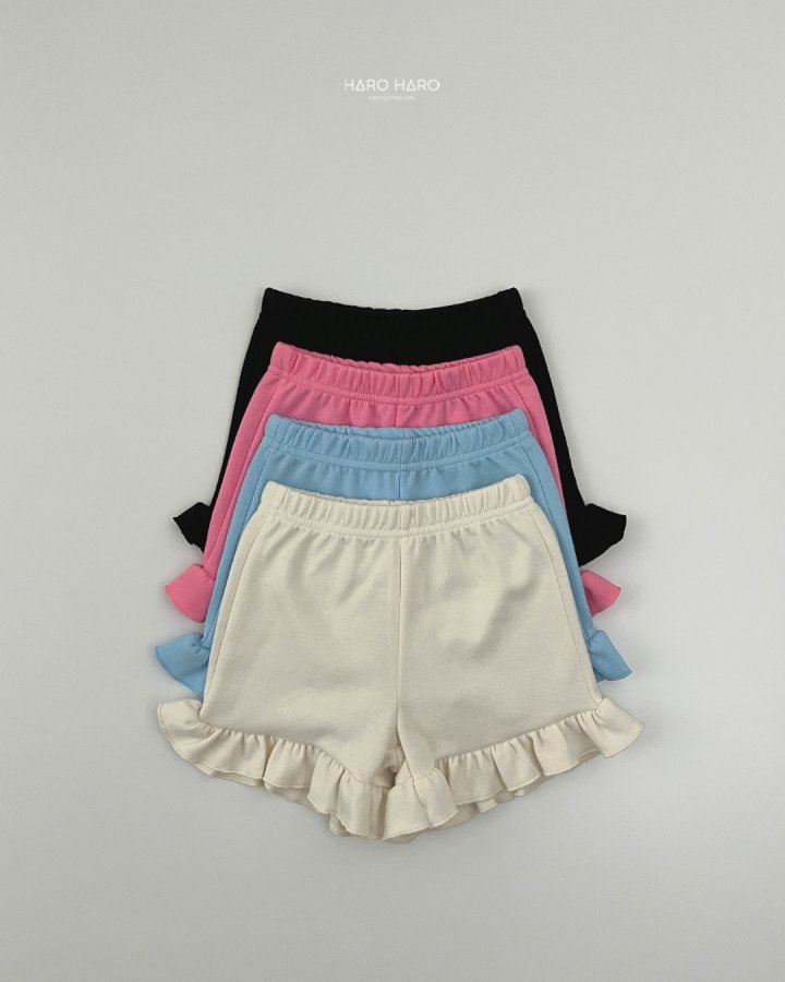 Haro Haro - Korean Children Fashion - #designkidswear - Edge Frill Pants - 2