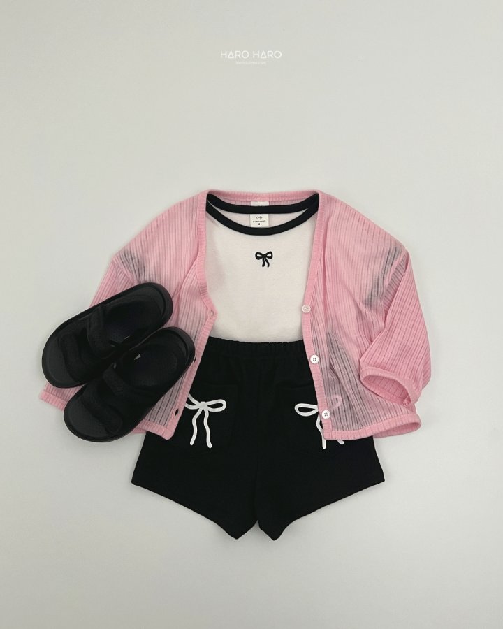 Haro Haro - Korean Children Fashion - #designkidswear - Ribbon Tee - 9