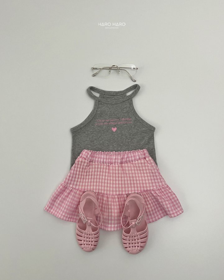 Haro Haro - Korean Children Fashion - #designkidswear - Valentine Halter Neck - 11