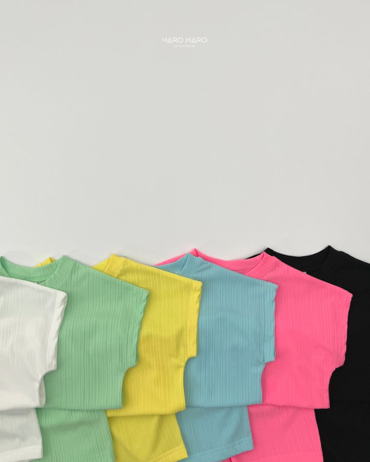 Haro Haro - Korean Children Fashion - #discoveringself - Pleated Top Bottom Set - 5