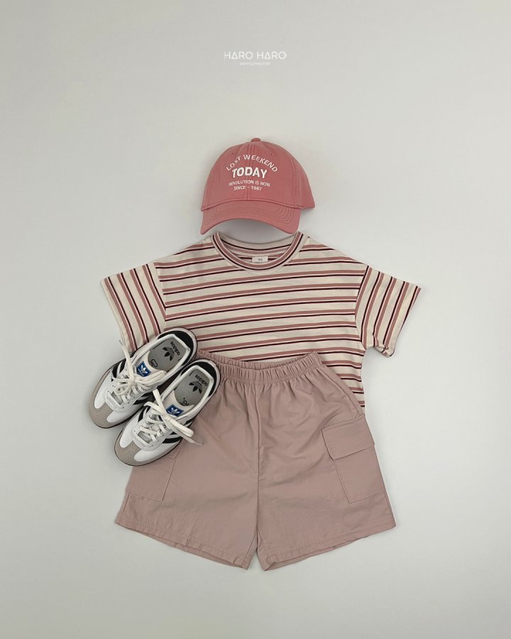 Haro Haro - Korean Children Fashion - #discoveringself - Rustling Cargo Pants - 11