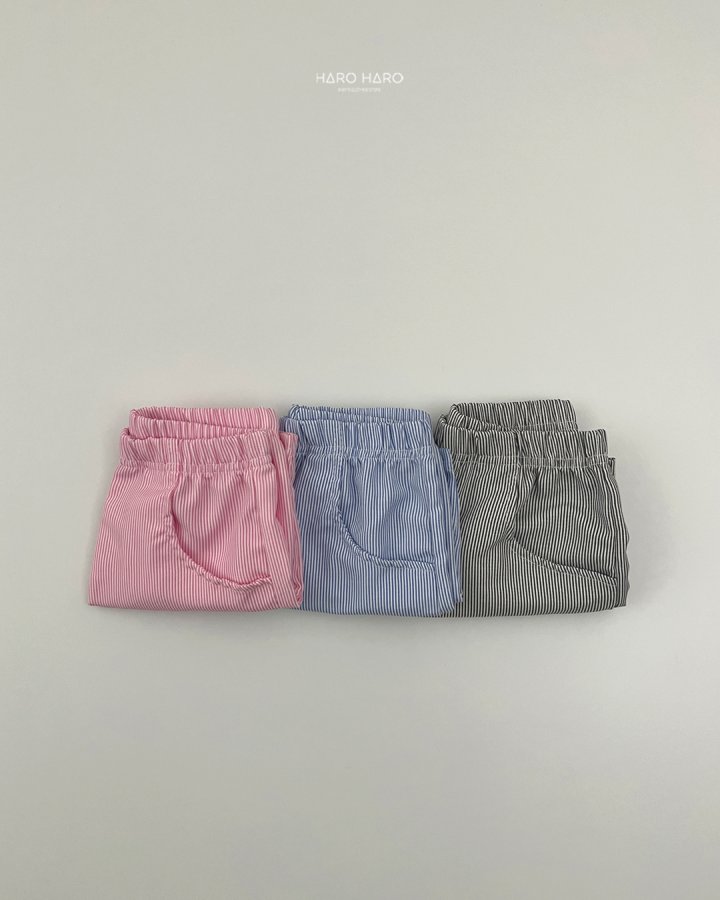 Haro Haro - Korean Children Fashion - #discoveringself - Marine Stripe Pants - 8