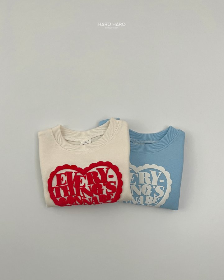 Haro Haro - Korean Children Fashion - #discoveringself - Everything Short Sweatshirts - 7