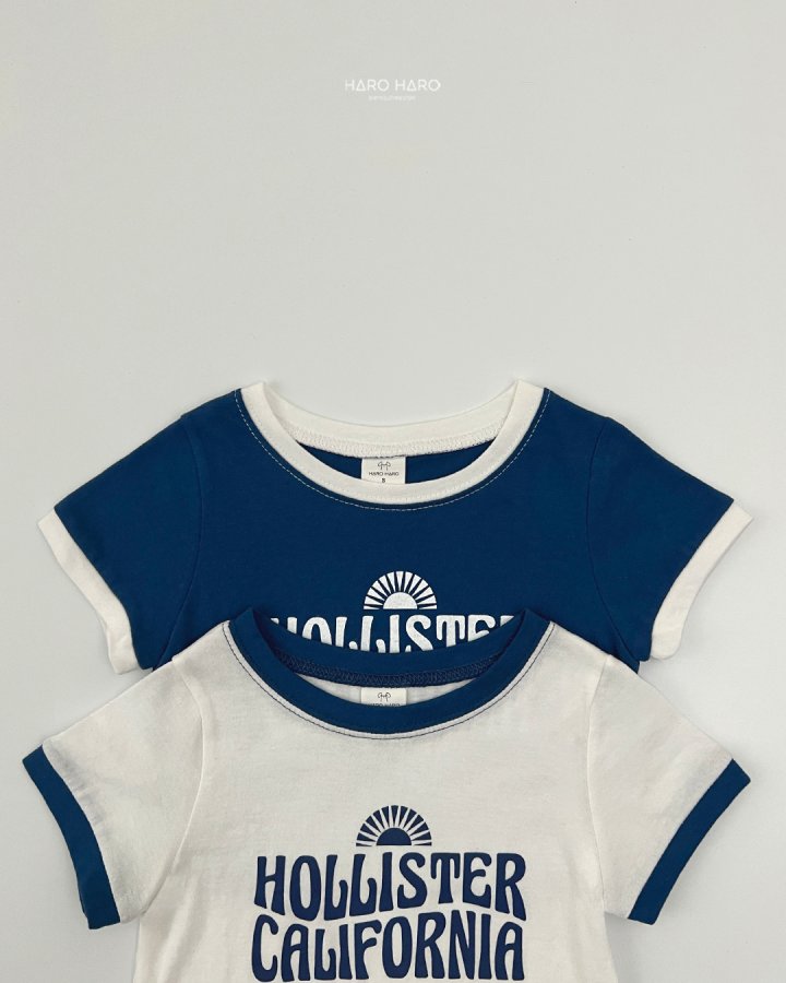 Haro Haro - Korean Children Fashion - #designkidswear - Hollister Raglan Tee - 4
