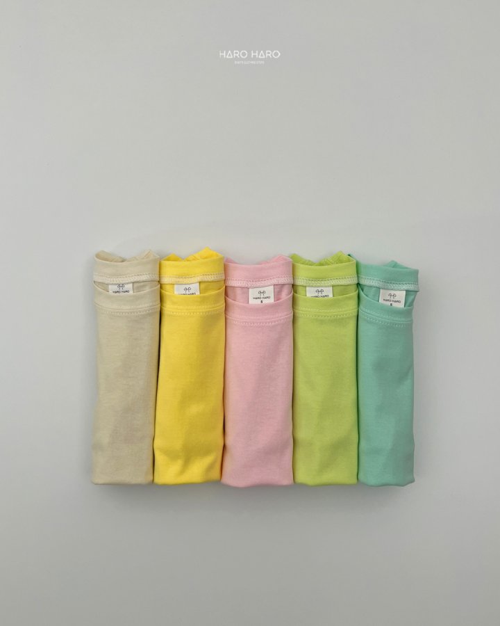 Haro Haro - Korean Children Fashion - #fashionkids - Summer Pastel Tee - 9