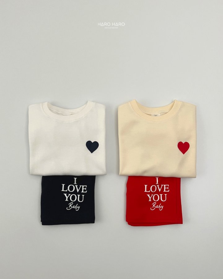 Haro Haro - Korean Children Fashion - #kidsshorts - Allup Baby Top Bottom Set - 8