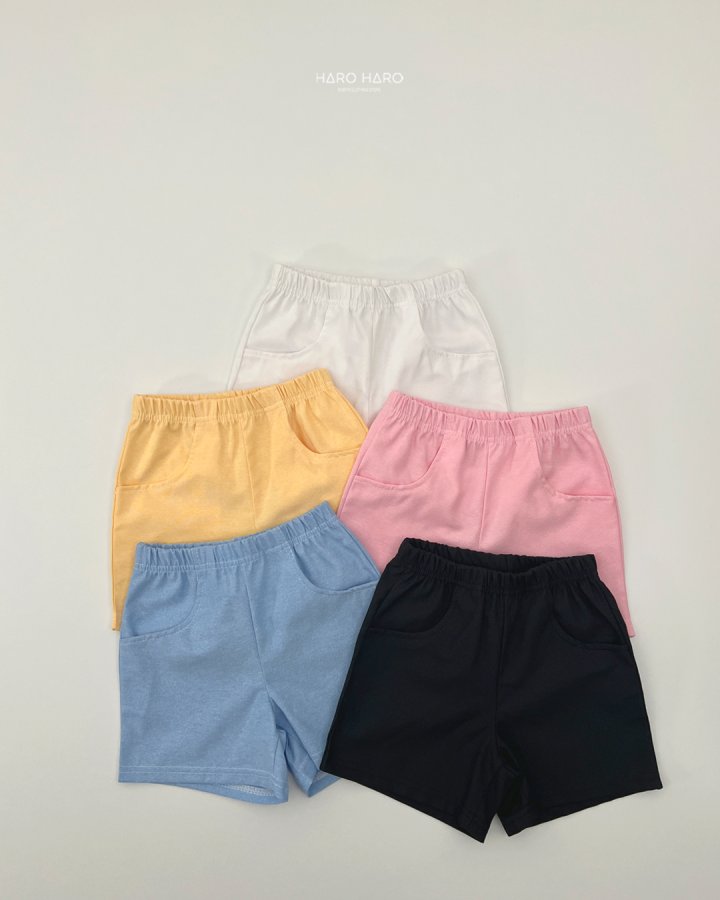 Haro Haro - Korean Children Fashion - #kidsshorts - Signature Half Pants - 9