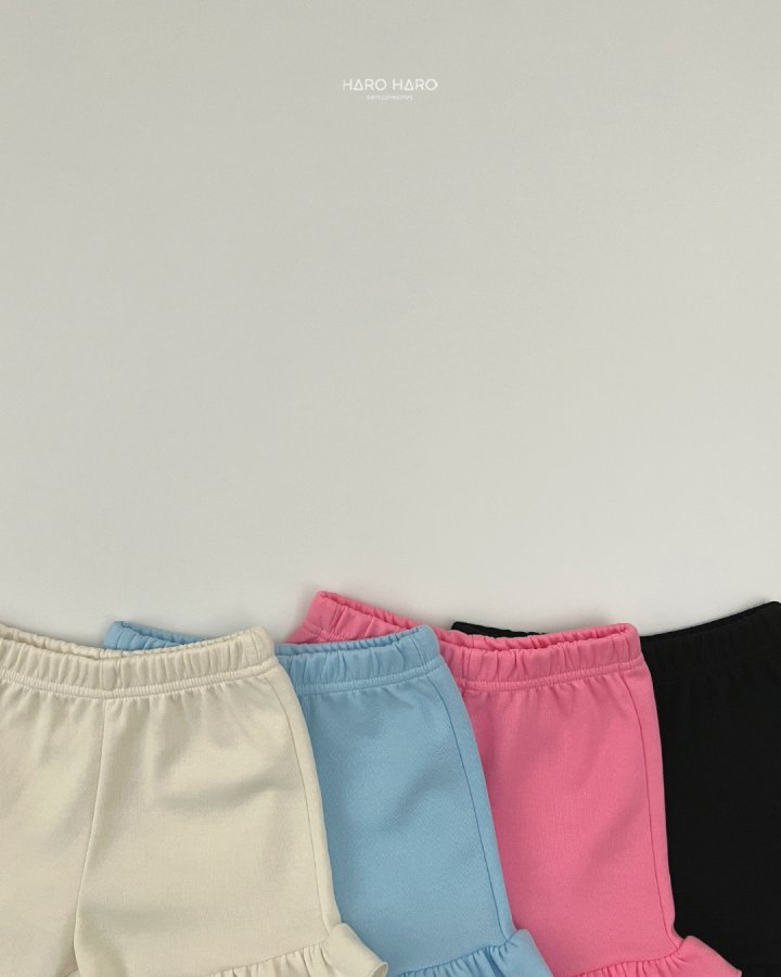 Haro Haro - Korean Children Fashion - #kidsshorts - Edge Frill Pants - 5