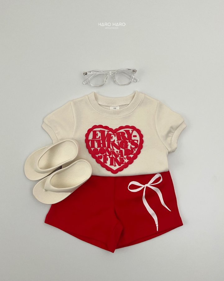 Haro Haro - Korean Children Fashion - #kidsshorts - Everything Short Sweatshirts - 9