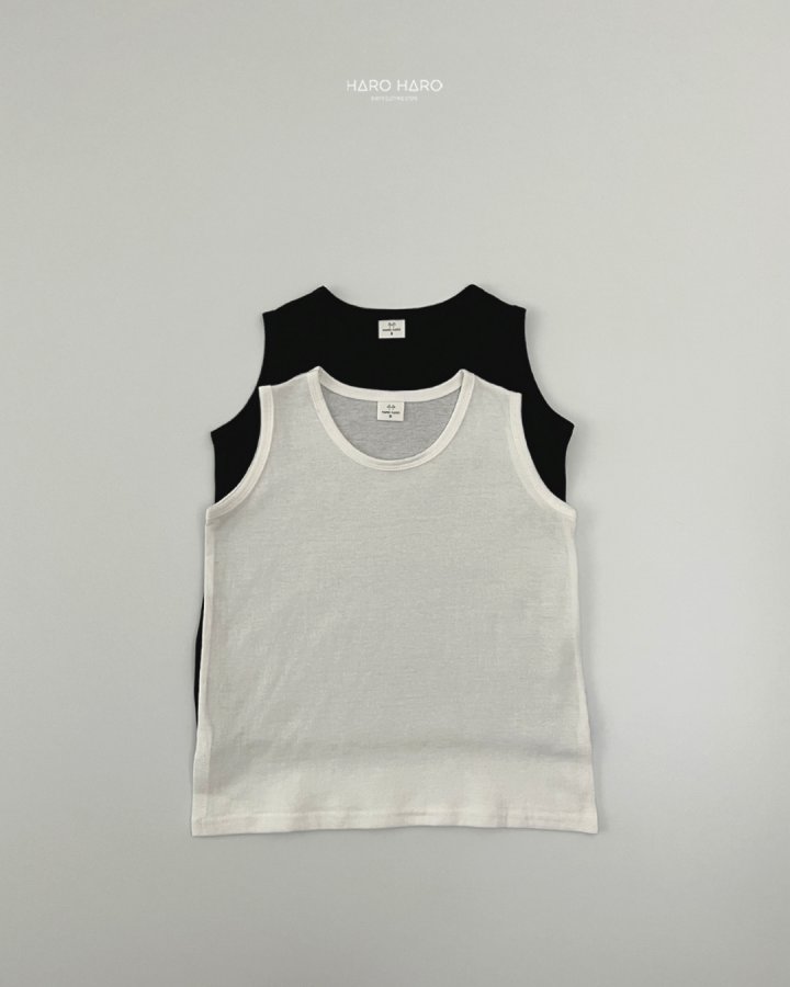 Haro Haro - Korean Children Fashion - #kidsshorts - (1+1) Layered Long Sleeveless - 2