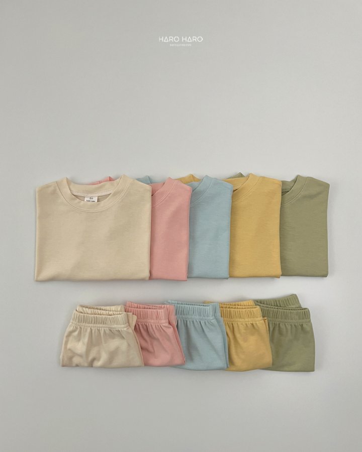 Haro Haro - Korean Children Fashion - #kidsstore - Ice Cream Top Bottom Set - 7