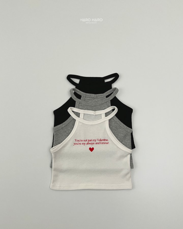 Haro Haro - Korean Children Fashion - #kidzfashiontrend - Valentine Halter Neck - 2