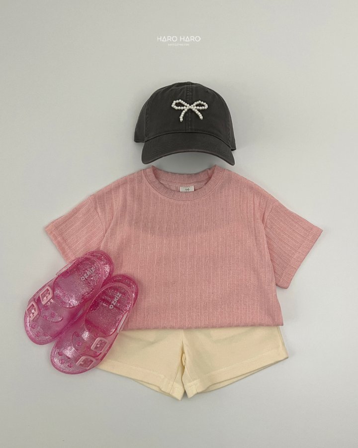 Haro Haro - Korean Children Fashion - #kidzfashiontrend - Basic Half Pants (set of 3) - 11