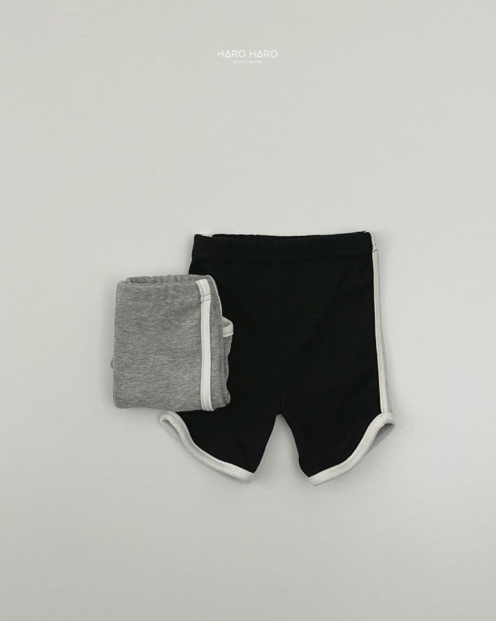 Haro Haro - Korean Children Fashion - #kidzfashiontrend - (1+1) Short Leggings - 6