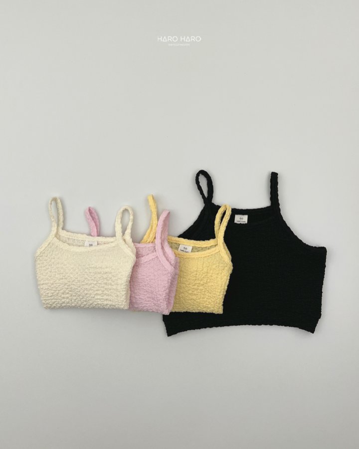 Haro Haro - Korean Children Fashion - #littlefashionista - Peach Bustier - 6