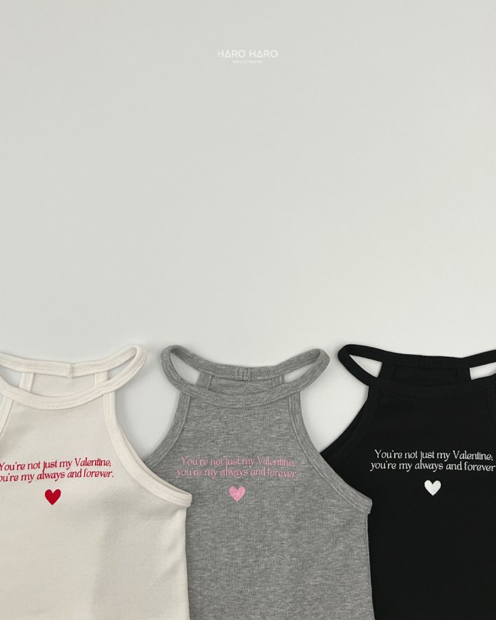 Haro Haro - Korean Children Fashion - #Kfashion4kids - Valentine Halter Neck - 4