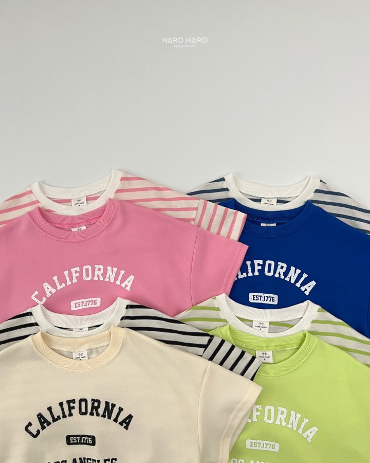 Haro Haro - Korean Children Fashion - #littlefashionista - (1+1) California Summer Sweatshirts - 7