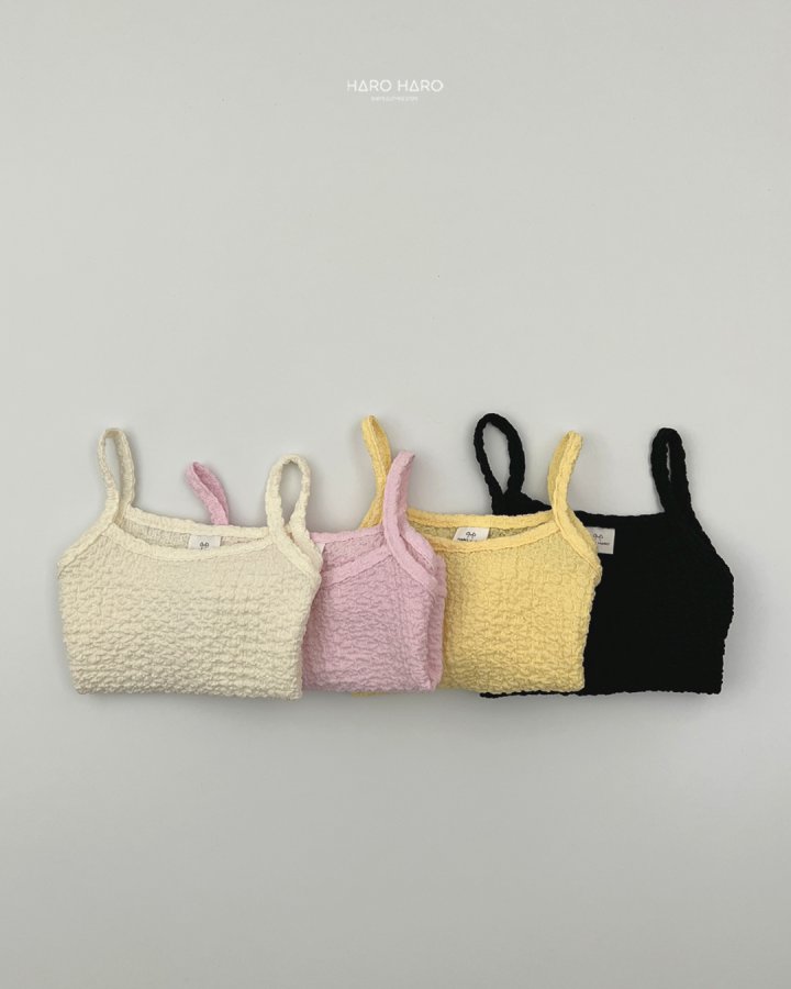 Haro Haro - Korean Children Fashion - #magicofchildhood - Peach Bustier - 7
