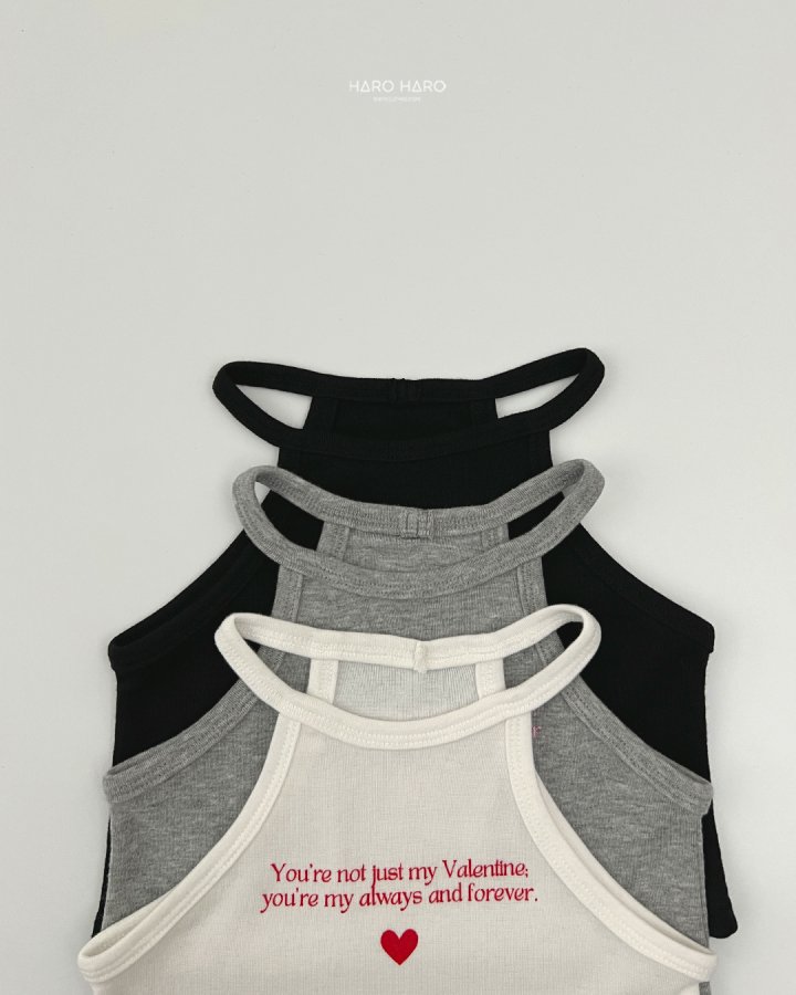 Haro Haro - Korean Children Fashion - #magicofchildhood - Valentine Halter Neck - 5