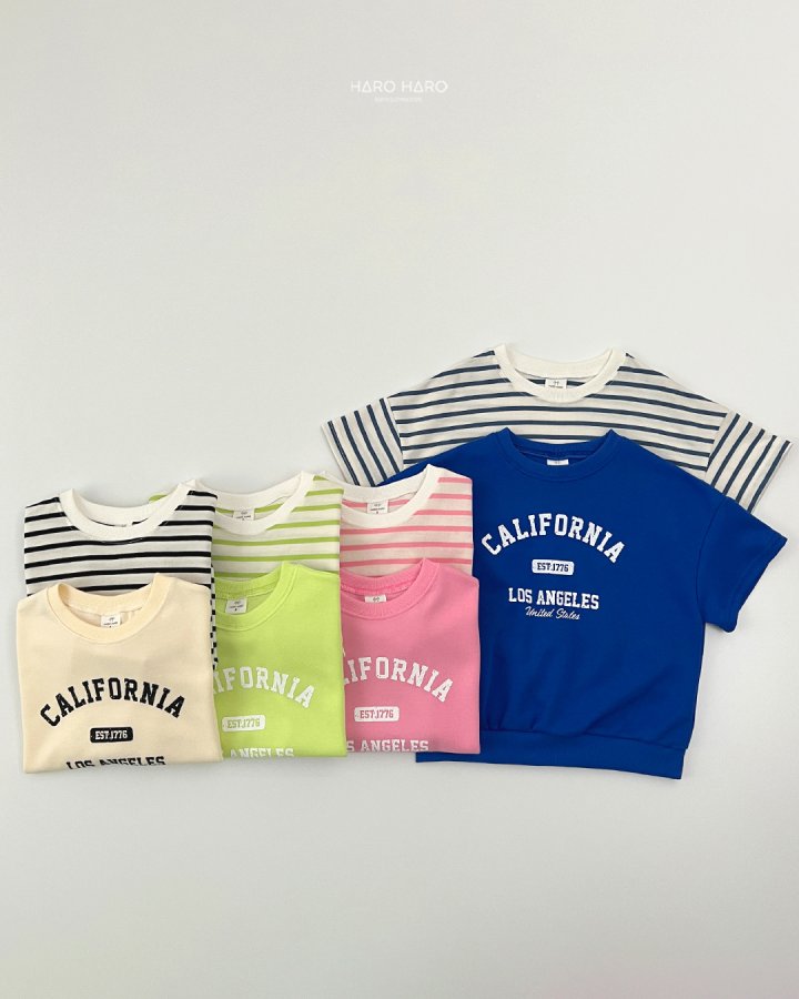 Haro Haro - Korean Children Fashion - #magicofchildhood - (1+1) California Summer Sweatshirts - 8