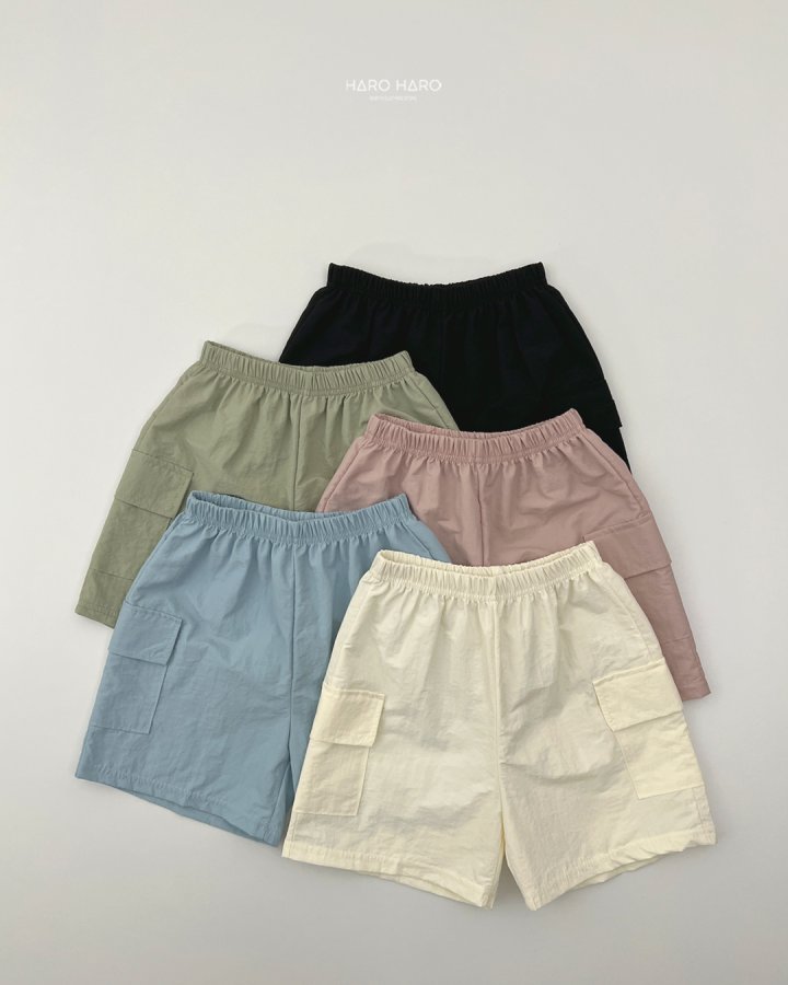 Haro Haro - Korean Children Fashion - #minifashionista - Rustling Cargo Pants - 5