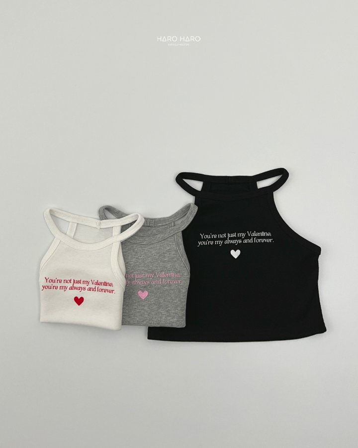 Haro Haro - Korean Children Fashion - #minifashionista - Valentine Halter Neck - 6