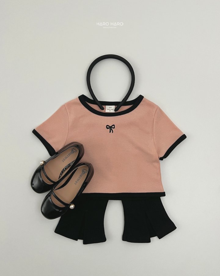 Haro Haro - Korean Children Fashion - #minifashionista - (1+1) Bootcut Pants - 11