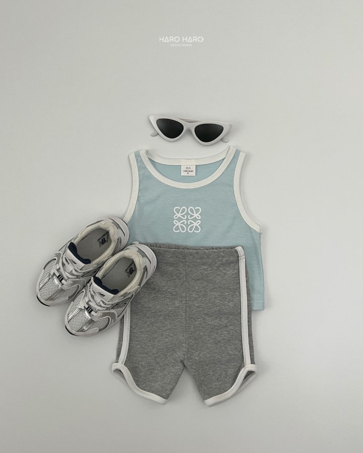 Haro Haro - Korean Children Fashion - #minifashionista - (1+1) Short Leggings - 10