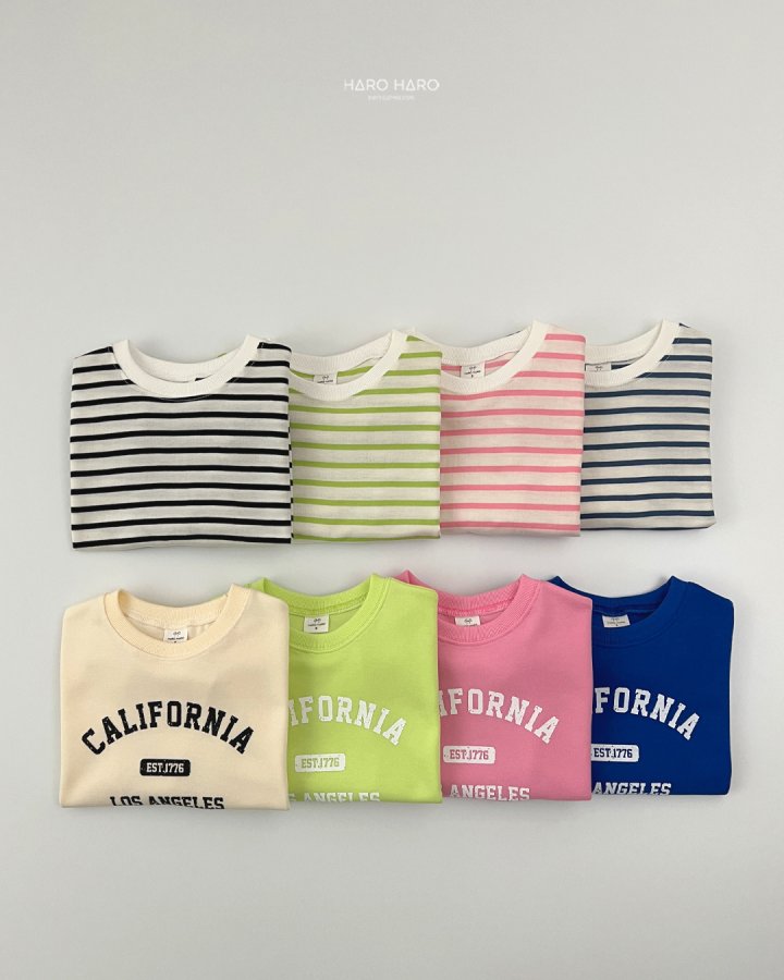 Haro Haro - Korean Children Fashion - #minifashionista - (1+1) California Summer Sweatshirts - 9