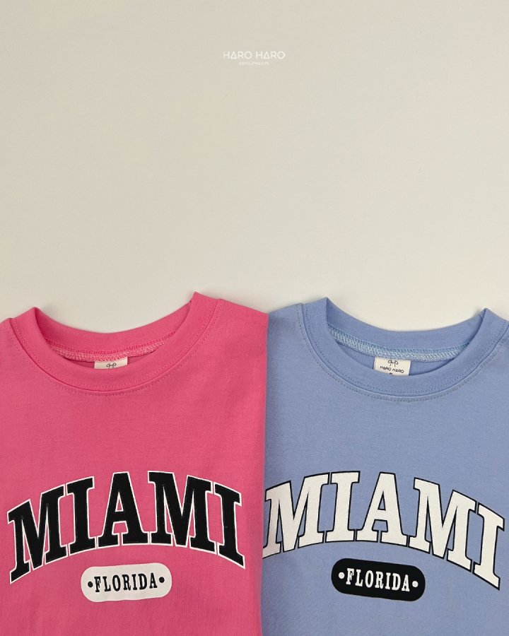 Haro Haro - Korean Children Fashion - #minifashionista - (Kids) Miami Tee - 5