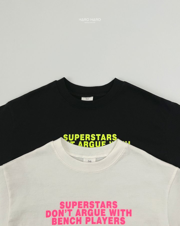 Haro Haro - Korean Children Fashion - #minifashionista - (Kids) Superstar Tee - 4