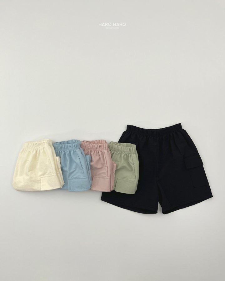 Haro Haro - Korean Children Fashion - #prettylittlegirls - Rustling Cargo Pants - 6