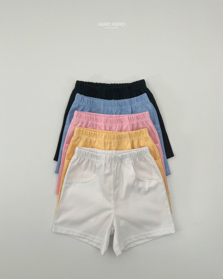 Haro Haro - Korean Children Fashion - #prettylittlegirls - Signature Half Pants - 2