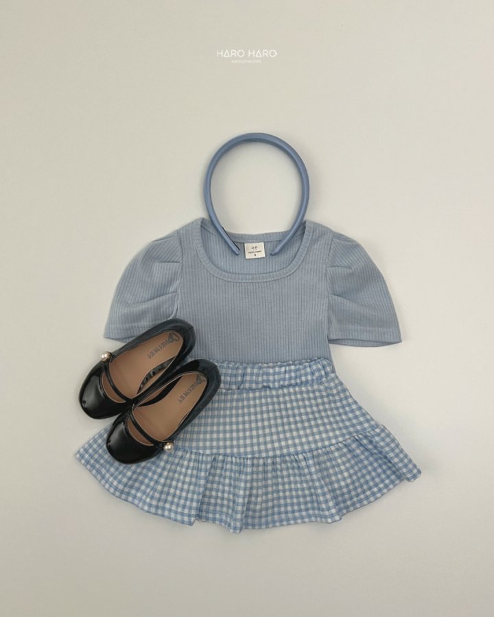Haro Haro - Korean Children Fashion - #prettylittlegirls - Very Good Rib Puff Tee - 10