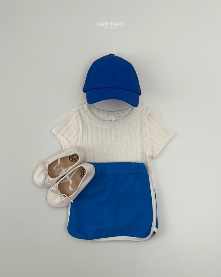 Haro Haro - Korean Children Fashion - #prettylittlegirls - Link Semi Crop Tee - 9