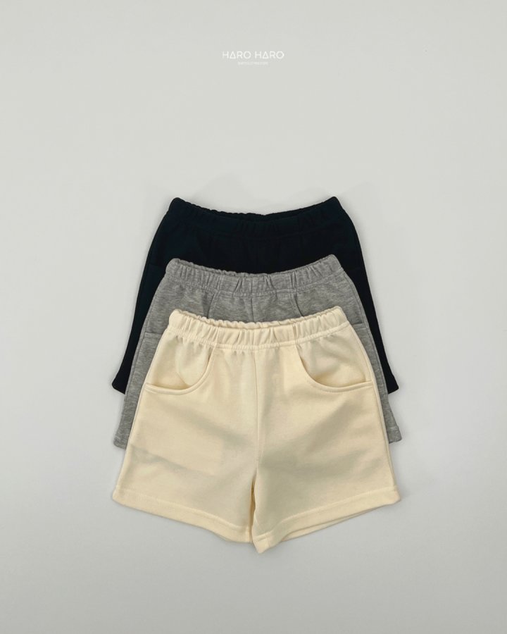 Haro Haro - Korean Children Fashion - #prettylittlegirls - Basic Half Pants (set of 3) - 2