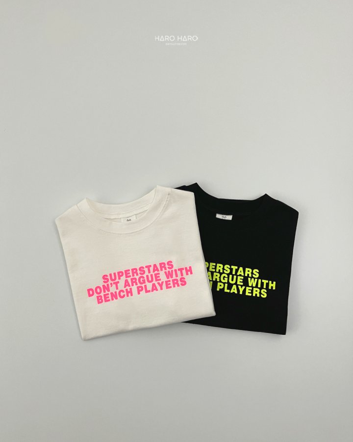 Haro Haro - Korean Children Fashion - #stylishchildhood - (Kids) Superstar Tee - 7