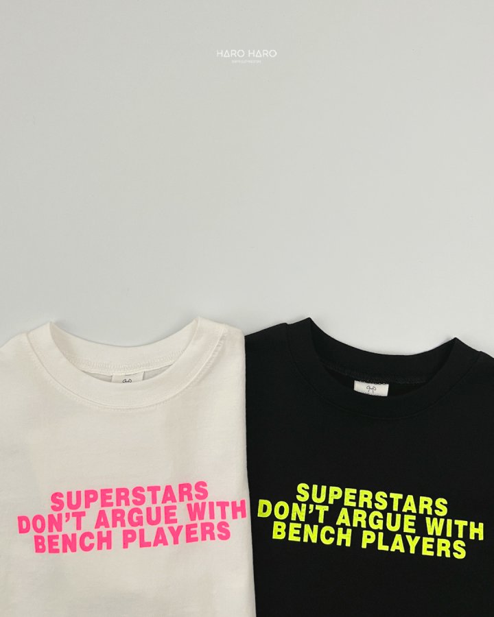 Haro Haro - Korean Children Fashion - #todddlerfashion - (Kids) Superstar Tee - 5