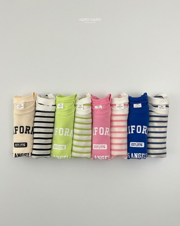 Haro Haro - Korean Children Fashion - #todddlerfashion - (1+1) California Summer Sweatshirts - 11