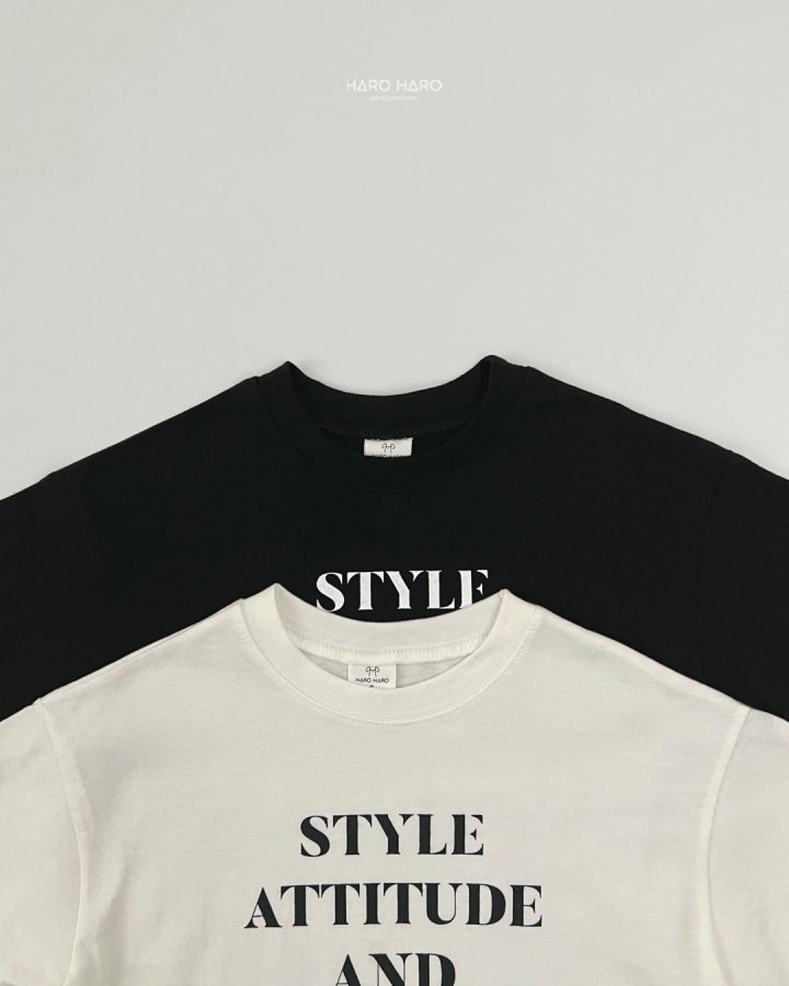 Haro Haro - Korean Children Fashion - #todddlerfashion - (Kids) Style Tee - 4