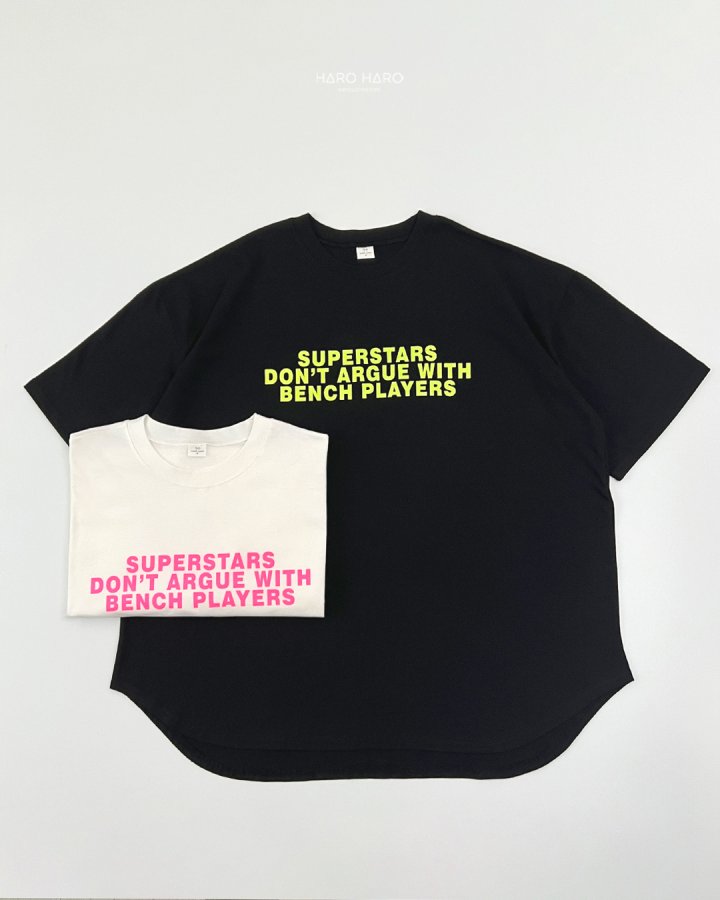 Haro Haro - Korean Women Fashion - #momslook - (Adult) Superstar Tee - 3