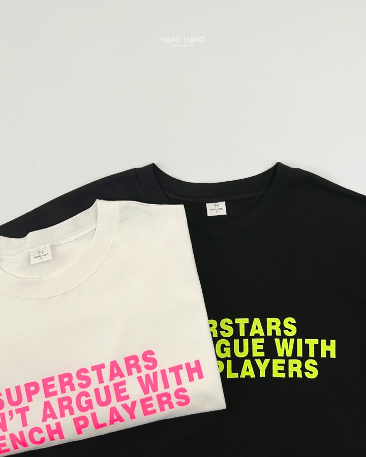 Haro Haro - Korean Women Fashion - #momslook - (Adult) Superstar Tee - 5