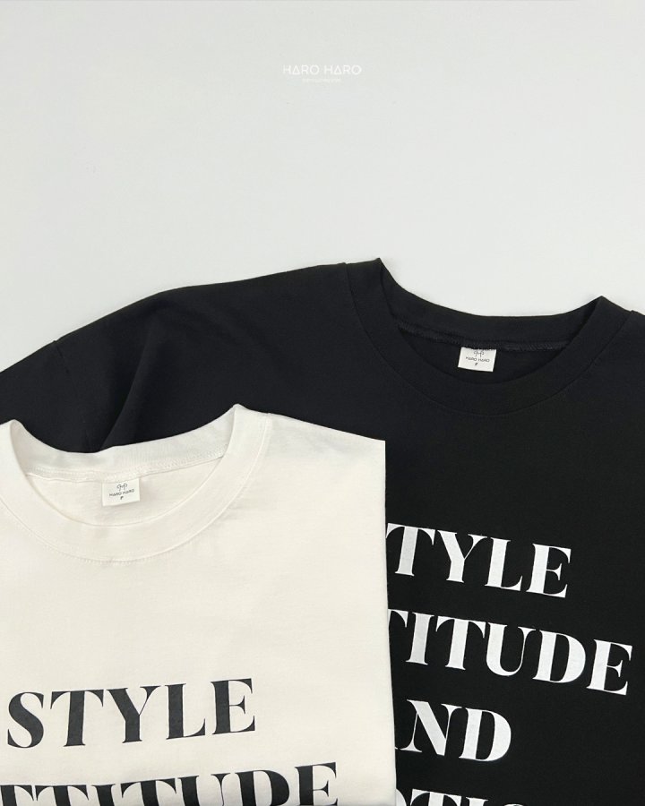 Haro Haro - Korean Women Fashion - #momslook - (Adult) Style Tee - 5