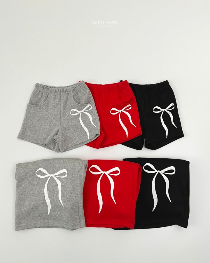 Haro Haro - Korean Women Fashion - #shopsmall - (Adult) Big Ribbon Pants - 8