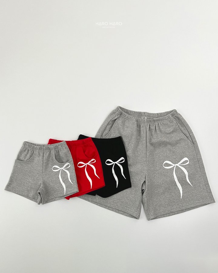 Haro Haro - Korean Women Fashion - #thatsdarling - (Adult) Big Ribbon Pants - 9